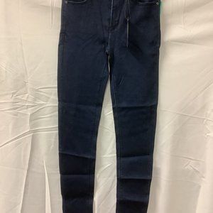 Just Black Denim Womens Indigo Blue Denim High Rise Skinny Jeans Size 27